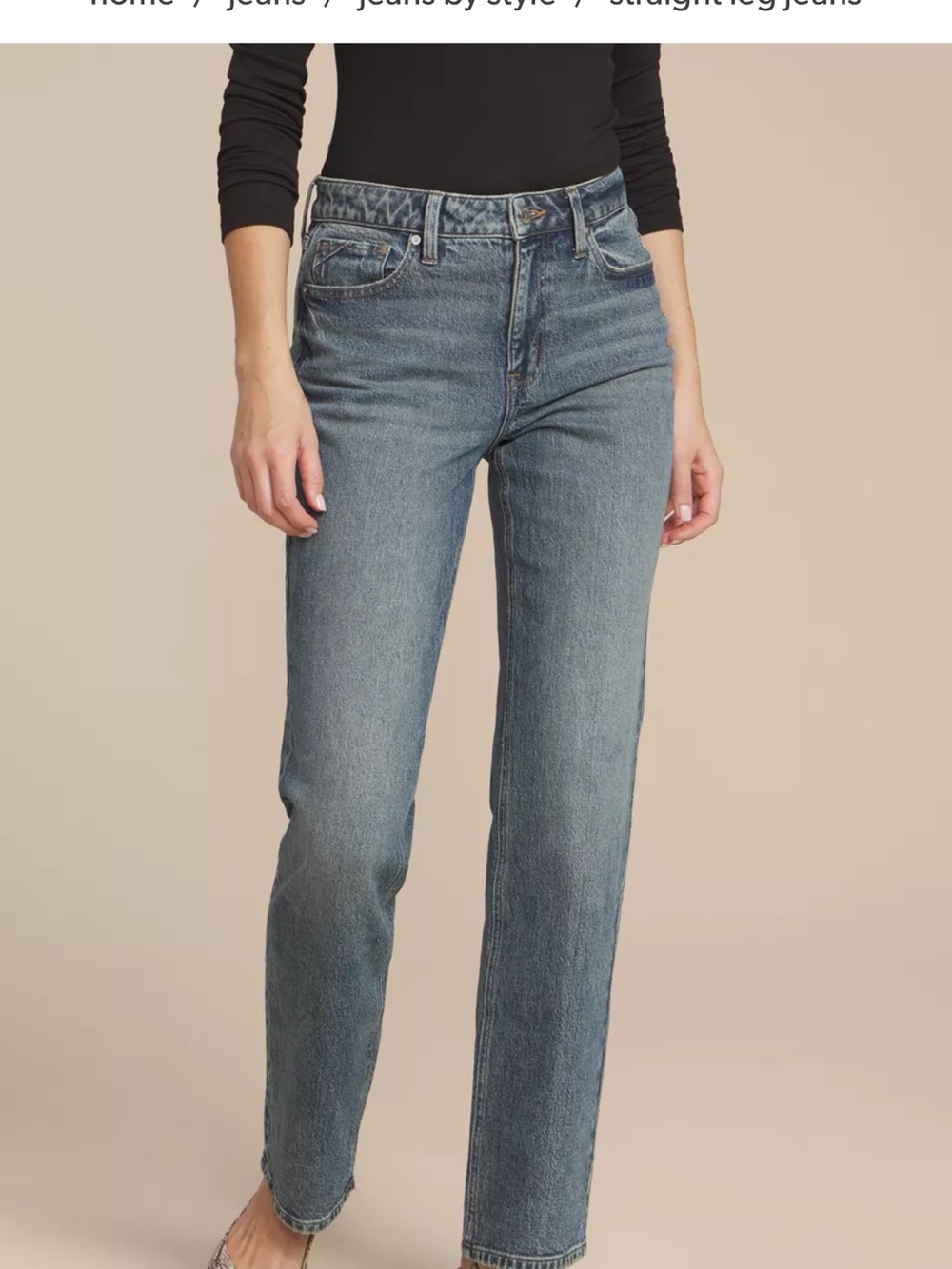 Maurices Straight-Leg Jeans in Light Faded Blue